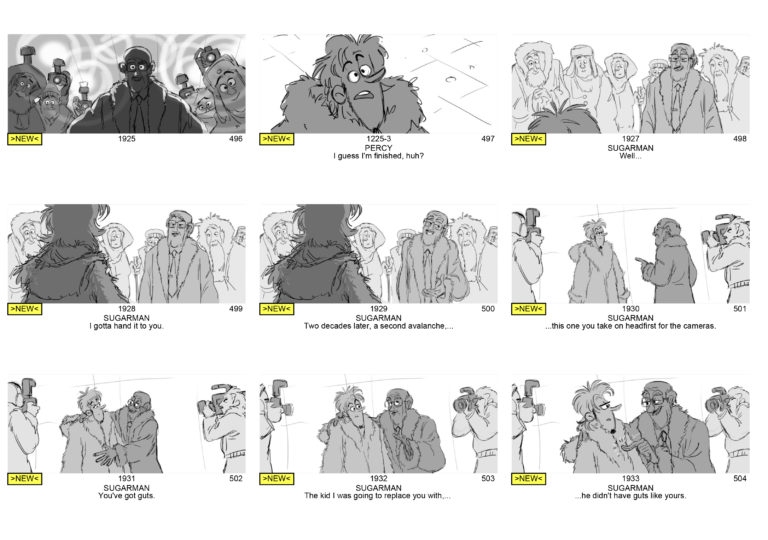 Carlos Zapater: “lo más gratificante en Storyboard es haber sido parte de crear una historia” 2 smallfoot 2800 humans 9 v288 56