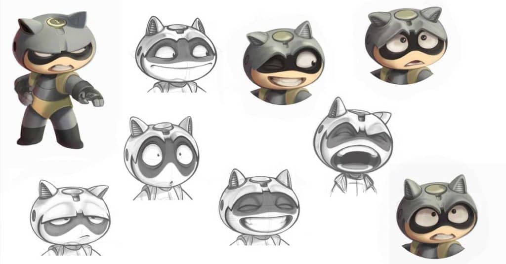 Summer School 2 diseno personajes summer school u tad