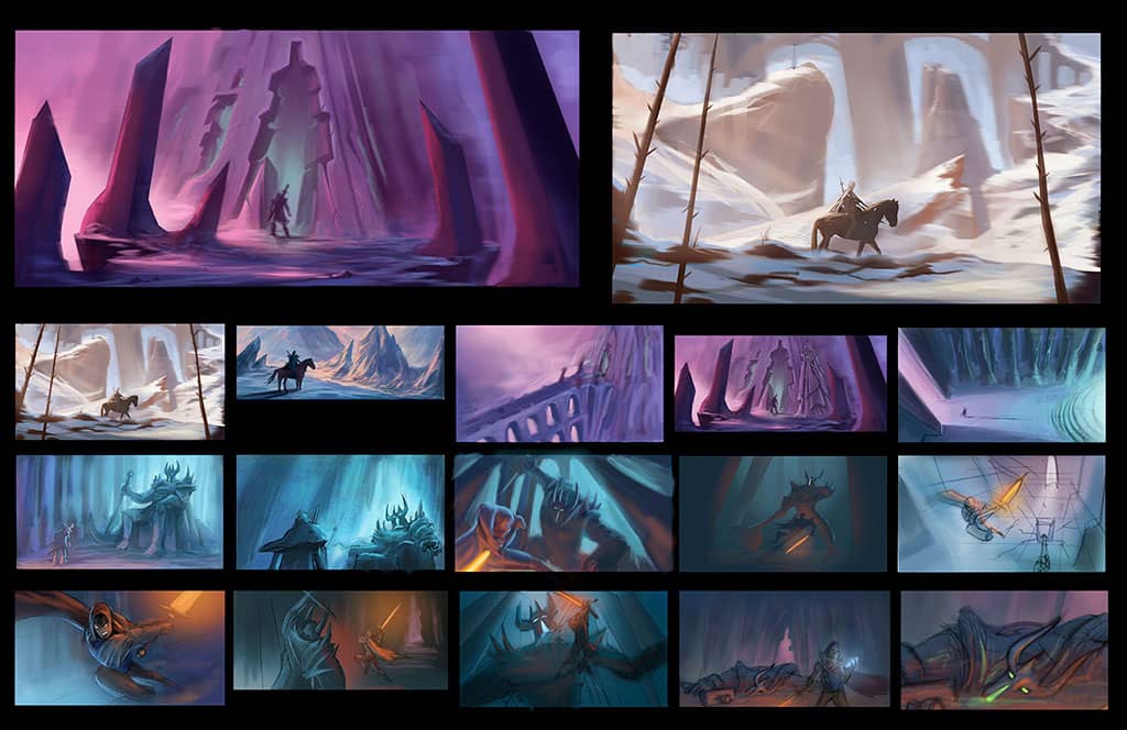 STWORK ANIM Concept Art Daniel Aberdi