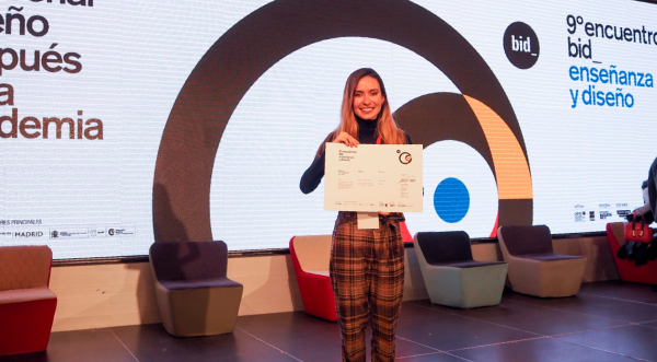 Lara de la Puente, Premio al Mejor Proyecto de la Bienal Iberoamericana de Diseño por ‘Ritmos’ 1 u tad awards premio bid lara