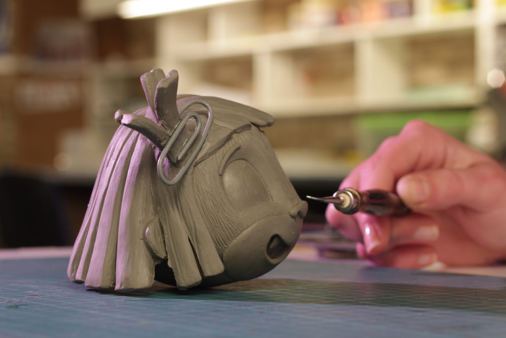 Alicia modelando Valentina