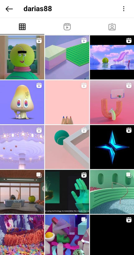 Las mejores cuentas de Instagram de diseño digital 3D. ¡Apúntalas! 5 Perfil de Instagram de Dani Aristizábal