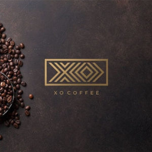 Logotipos inspiradores, por la diseñadora e ilustradora Tania Izquierdo 1 Logo de Xo Coffee