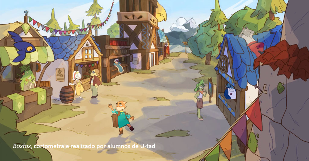 Boxfox, cortometraje realizado por alumnos de U-tad.