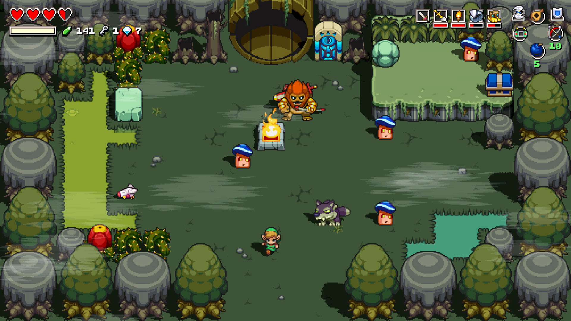 Pixel Art 5 NSwitchDS CadenceOfHyrule Locations LostWoods