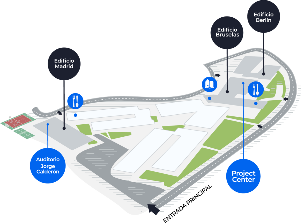 Información para el alumno 1 Plano Campus U-tad ES