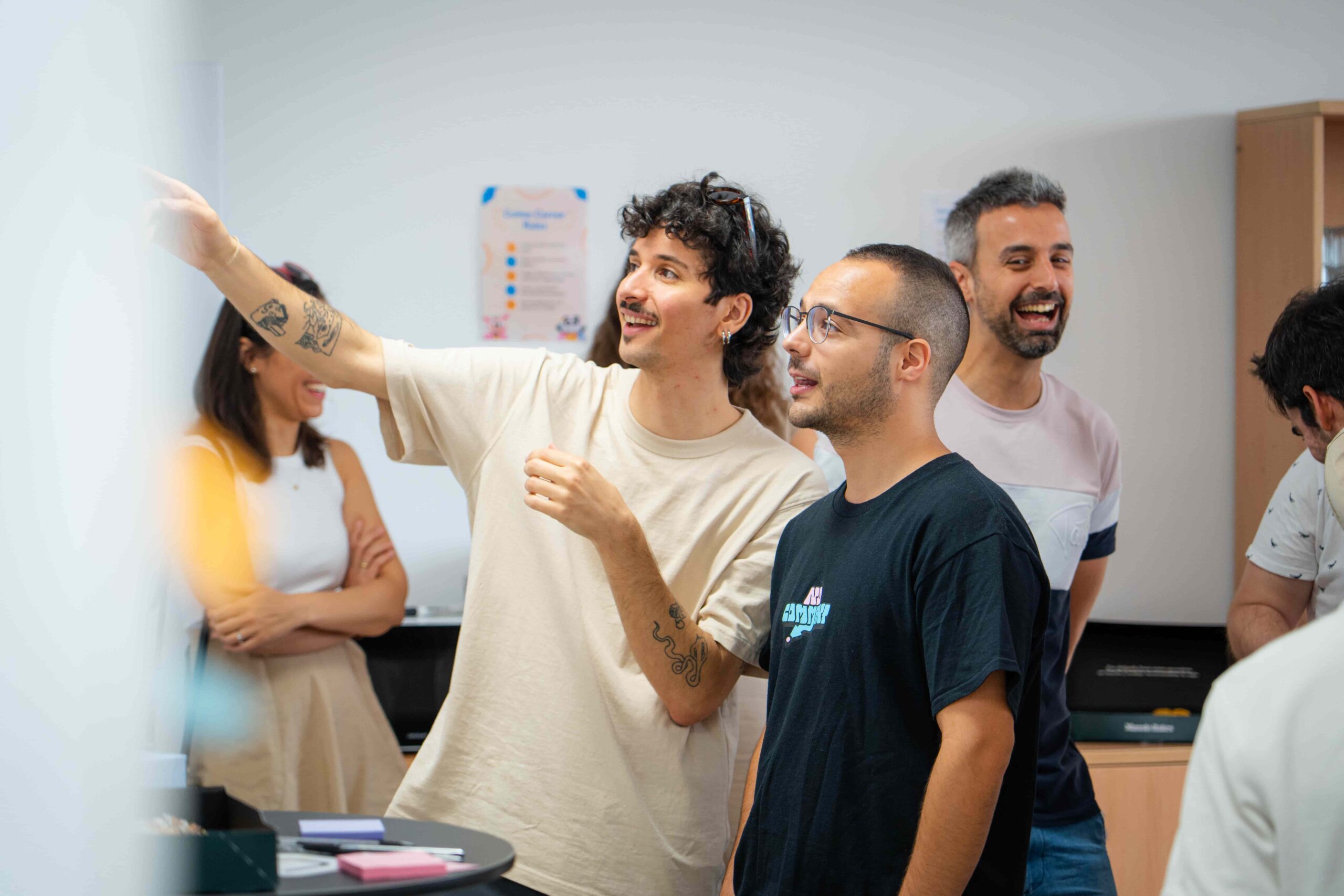 ¡Ya hemos empezado! Lingokids arranca operaciones en el Project Center de U-tad 1 Icebreaking Lingo Kids-16