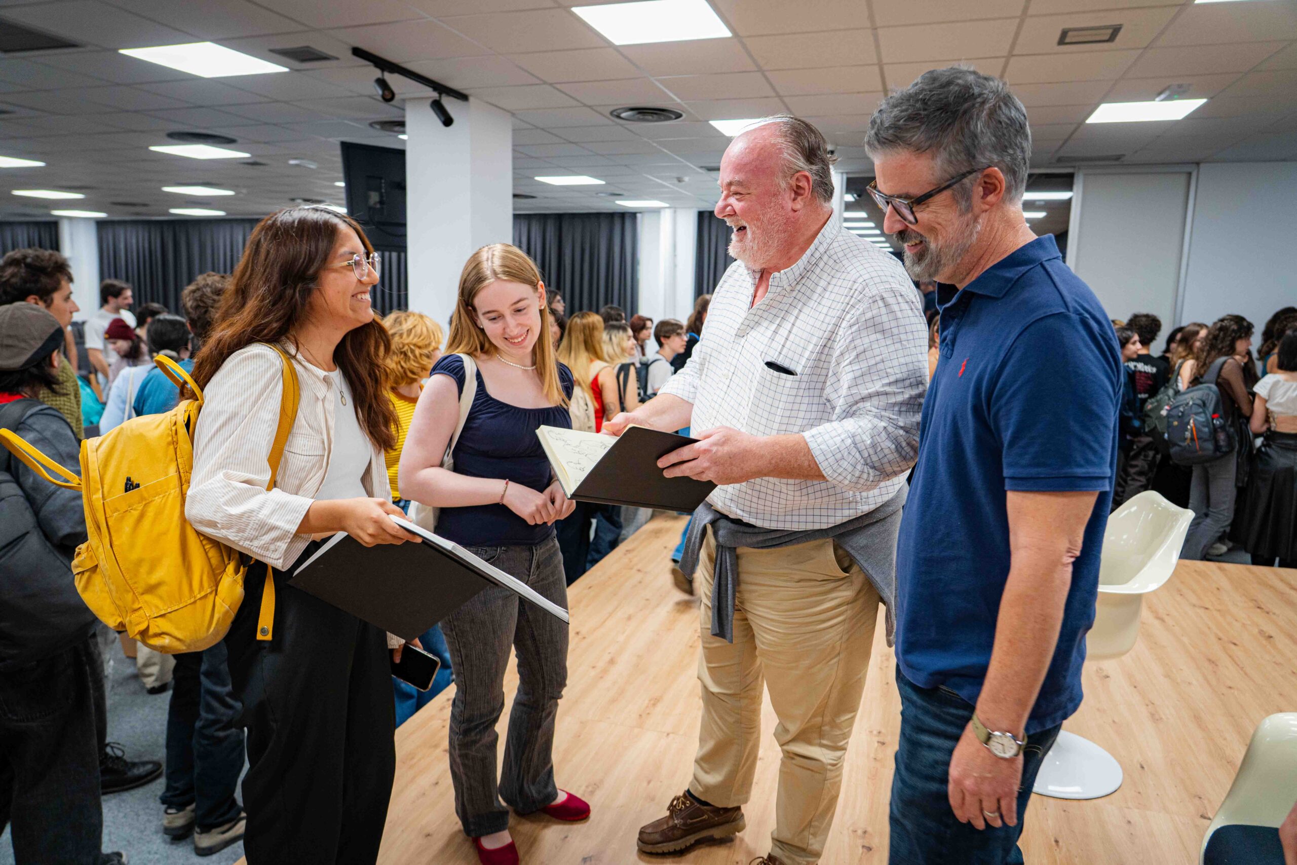 Bill Schwab, el artista detrás de Frozen y Moana, visita U-tad 8 Meet Bill Schwab-49