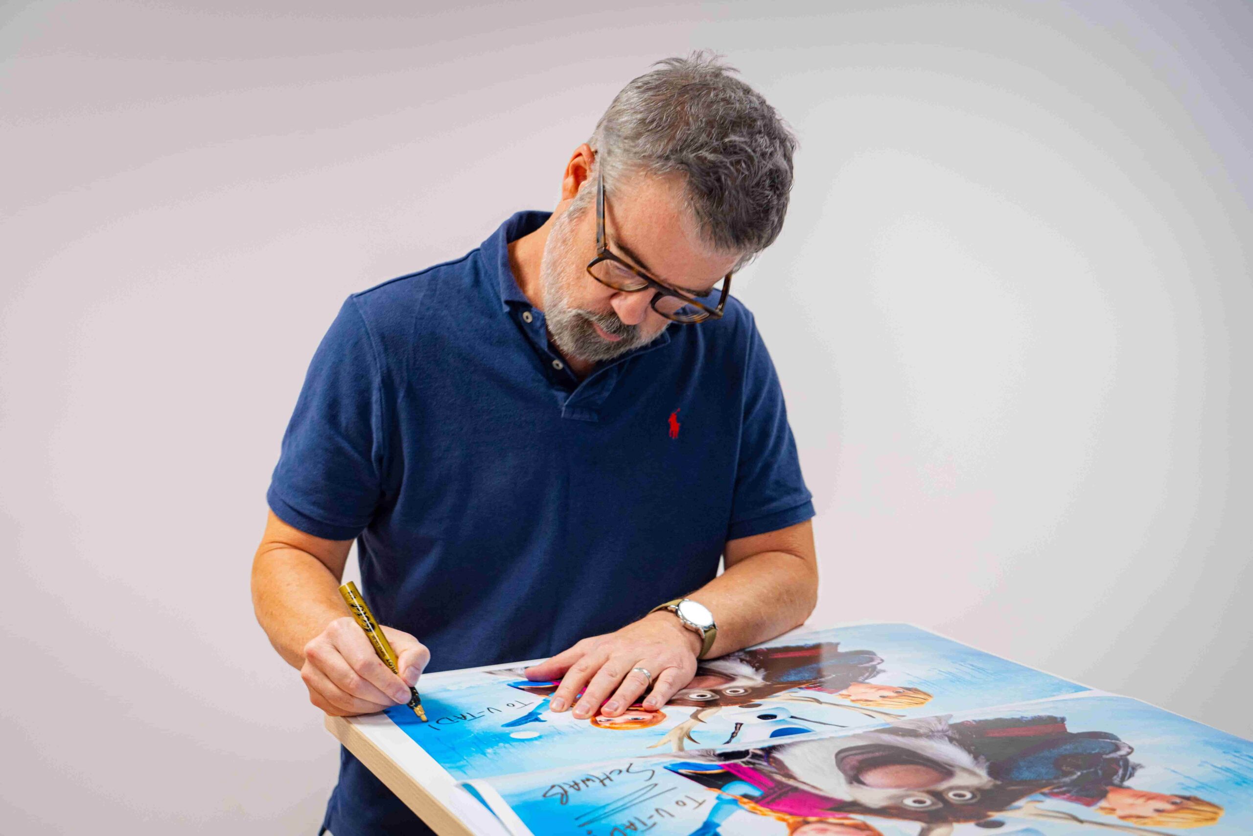 Bill Schwab, el artista detrás de Frozen y Moana, visita U-tad 1 Meet Bill Schwab utad 7