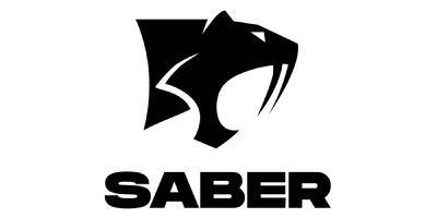 SABER LOGO BLACK