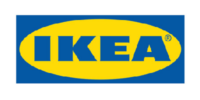 ikea logo white